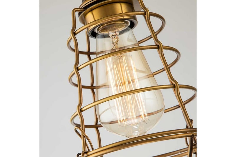 Halvflöjtmonterad Quoizel Mixon Väderbiten Mässing - Väderbiten Mässing - Belysning - Lampor & belysning inomhus - Taklampa & takbelysning - Takplafond