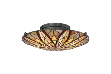 Halvflöjtmonterad Quoizel Victory - Belysning - Lampor & belysning inomhus - Taklampa & takbelysning - Takplafond