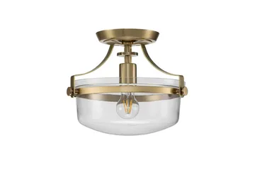 Halvflöjtmonterad Quoizel Penn Station - Belysning - Lampor & belysning inomhus - Taklampa & takbelysning - Takplafond