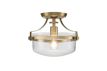 Halvflöjtmonterad Quoizel Penn Station - Belysning - Lampor & belysning inomhus - Taklampa & takbelysning - Takplafond