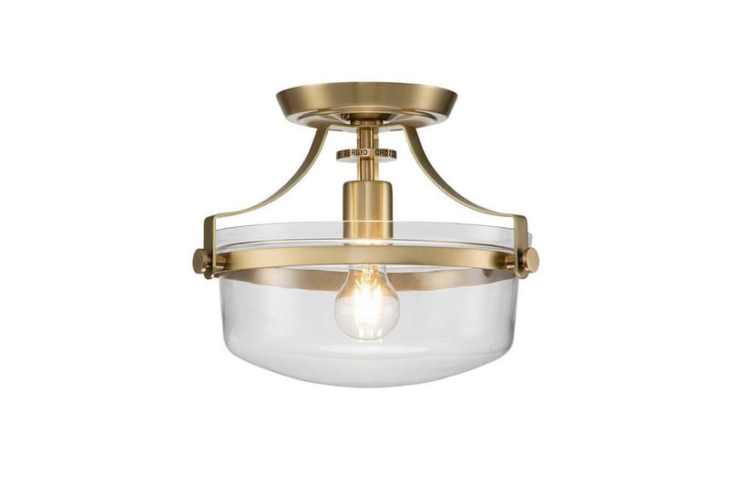 Halvflöjtmonterad Quoizel Penn Station