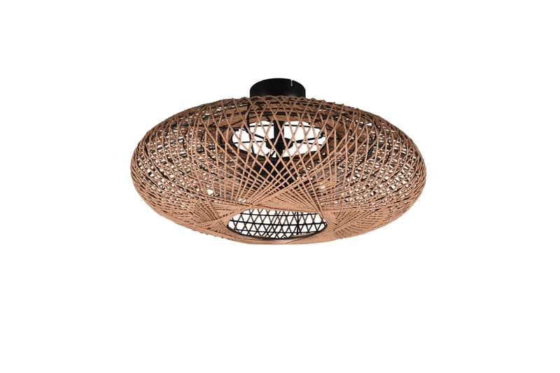 Hedda Plafond 2L E27 mattsvart/ sisal - Matt svart/Sisal - Belysning - Lampor & belysning inomhus - Taklampa & takbelysning - Takplafond
