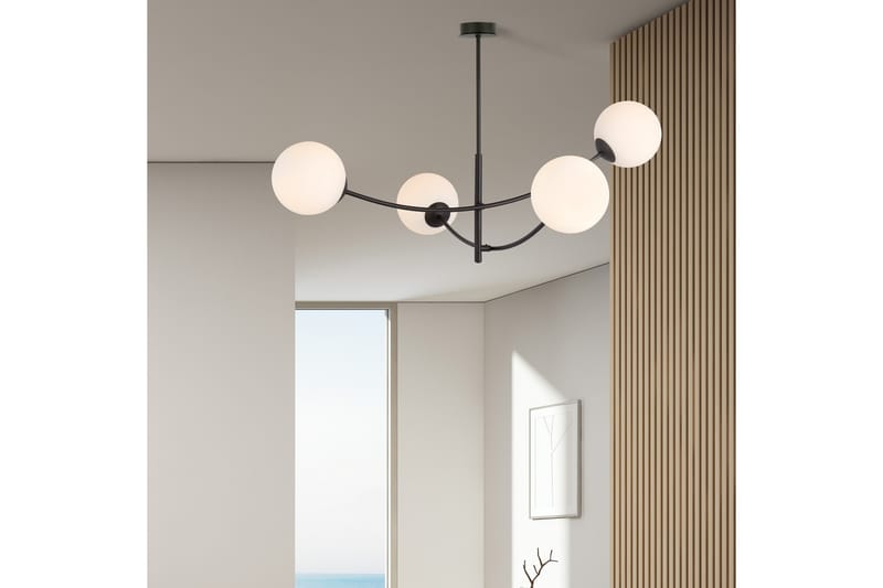 Hunter 4 plafond Svart - Scandinavian Choice - Hall lampa - Plafond - Takplafond - Taklampa & takbelysning