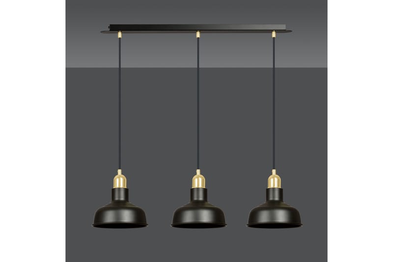 Ibor 3 pendel Svart - Scandinavian Choice - Taklampa sovrum - Kökslampa & taklampa kök - Hall lampa - Fönsterlampa - Pendellampa & hänglampa - Taklampa vardagsrum - Fönsterlampa hängande - Taklampa & takbelysning