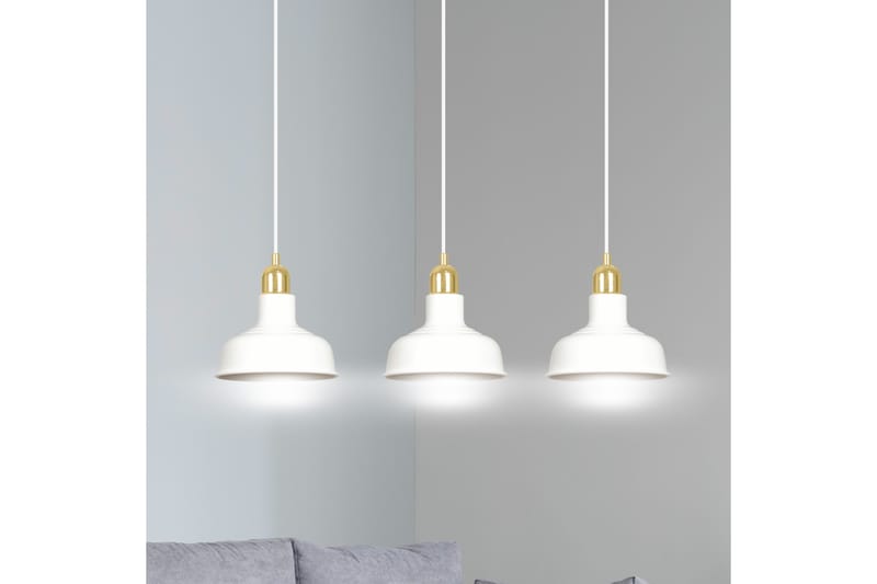 Ibor 3 pendel Vit - Scandinavian Choice - Taklampa sovrum - Kökslampa & taklampa kök - Hall lampa - Fönsterlampa - Pendellampa & hänglampa - Taklampa vardagsrum - Fönsterlampa hängande - Taklampa & takbelysning