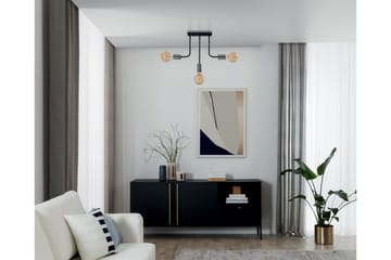 Indigeo Kristallkrona 47 cm - Svart - Belysning - Lampor & belysning inomhus - Taklampa & takbelysning - Kristallkrona & takkrona