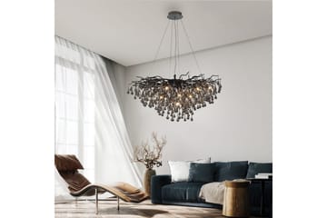 Istapp Paul Neuhaus Krona - Black - Belysning - Lampor & belysning inomhus - Taklampa & takbelysning - Kristallkrona & takkrona