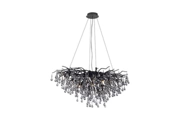 Istapp Paul Neuhaus Krona - Black - Belysning - Lampor & belysning inomhus - Taklampa & takbelysning - Kristallkrona & takkrona