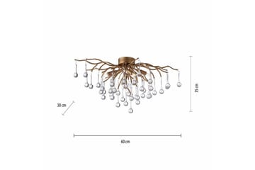 Istapp Paul Neuhaus Taklampa - Brass - Belysning - Lampor & belysning inomhus - Taklampa & takbelysning - Takplafond