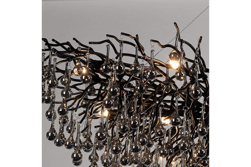 Istapp Paul Neuhaus Krona - Black - Belysning - Lampor & belysning inomhus - Taklampa & takbelysning - Kristallkrona & takkrona
