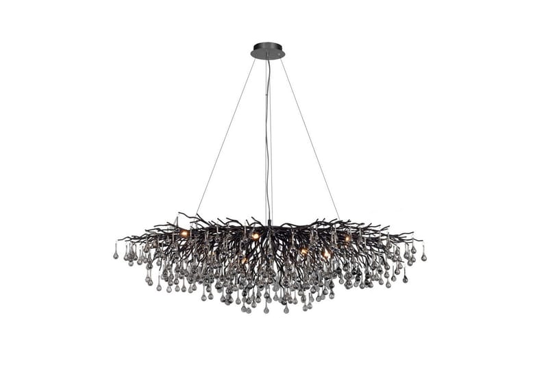 Istapp Paul Neuhaus Krona - Black - Belysning - Lampor & belysning inomhus - Taklampa & takbelysning - Kristallkrona & takkrona