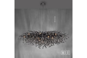 Istapp Paul Neuhaus Krona - Black - Belysning - Lampor & belysning inomhus - Taklampa & takbelysning - Kristallkrona & takkrona