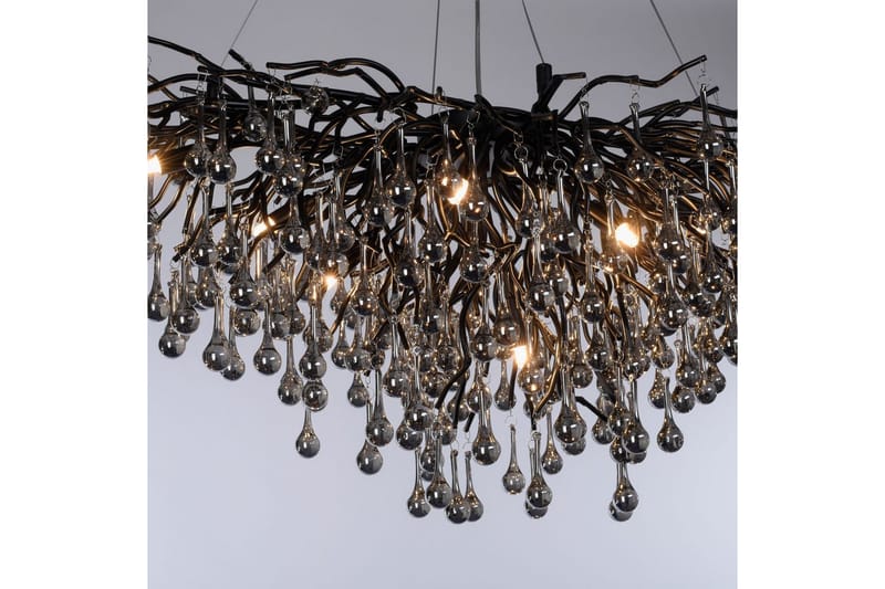 Istapp Paul Neuhaus Krona - Black - Belysning - Lampor & belysning inomhus - Taklampa & takbelysning - Kristallkrona & takkrona