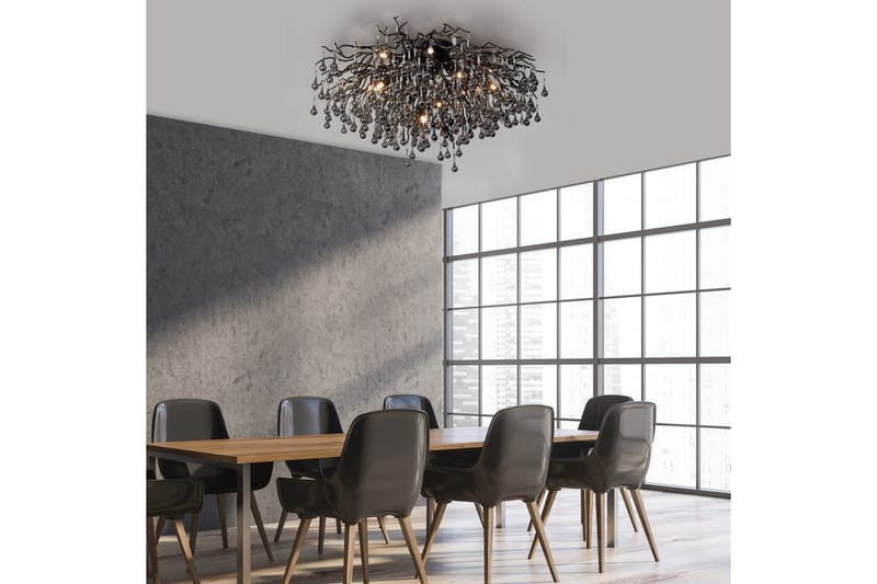 Istapp Paul Neuhaus Taklampa - Black - Belysning - Lampor & belysning inomhus - Taklampa & takbelysning - Kristallkrona & takkrona