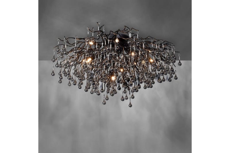 Istapp Paul Neuhaus Taklampa - Black - Belysning - Lampor & belysning inomhus - Taklampa & takbelysning - Kristallkrona & takkrona