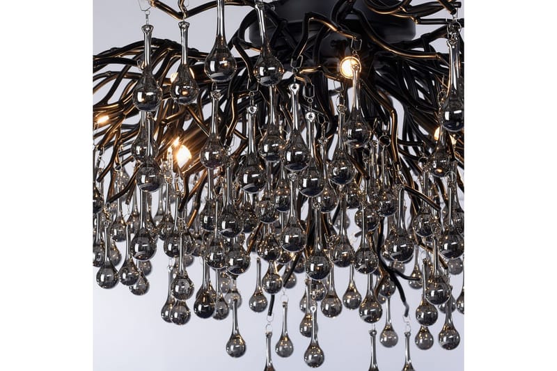 Istapp Paul Neuhaus Taklampa - Black - Belysning - Lampor & belysning inomhus - Taklampa & takbelysning - Kristallkrona & takkrona