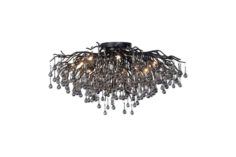 Istapp Paul Neuhaus Taklampa - Black - Belysning - Lampor & belysning inomhus - Taklampa & takbelysning - Kristallkrona & takkrona