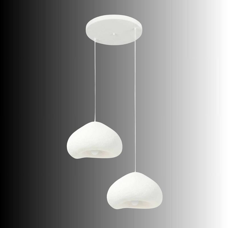 Kaolins Pendellampa - Vit - Belysning - Lampor & belysning inomhus - Taklampa & takbelysning - Kristallkrona & takkrona