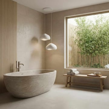 Kaolins Pendellampa - Vit - Belysning - Lampor & belysning inomhus - Taklampa & takbelysning - Kristallkrona & takkrona