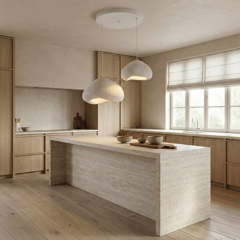 Kaolins Pendellampa - Vit - Belysning - Lampor & belysning inomhus - Taklampa & takbelysning - Kristallkrona & takkrona