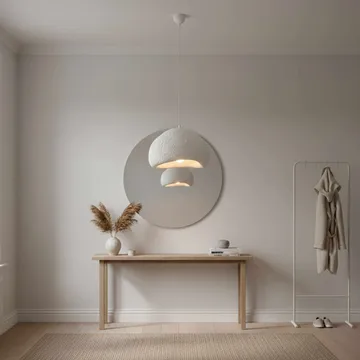 Kaolins Pendellampa - Vit - Belysning - Lampor & belysning inomhus - Taklampa & takbelysning - Kristallkrona & takkrona