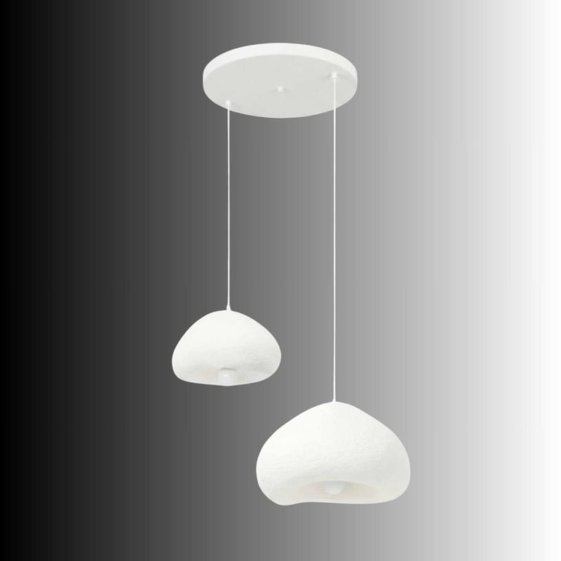 Kaolins Pendellampa - Vit - Belysning - Lampor & belysning inomhus - Taklampa & takbelysning - Kristallkrona & takkrona