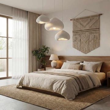 Kaolins Pendellampa - Vit - Belysning - Lampor & belysning inomhus - Taklampa & takbelysning - Kristallkrona & takkrona