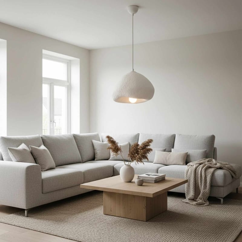 Kaolins Pendellampa - Vit - Belysning - Lampor & belysning inomhus - Taklampa & takbelysning - Kristallkrona & takkrona