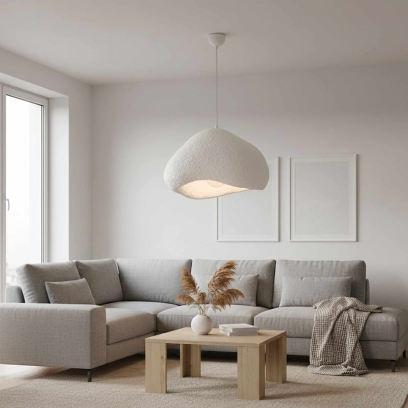 Kaolins Pendellampa - Vit - Belysning - Lampor & belysning inomhus - Taklampa & takbelysning - Kristallkrona & takkrona