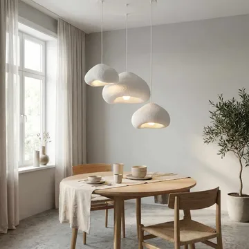 Kaolins Pendellampa - Vit - Belysning - Lampor & belysning inomhus - Taklampa & takbelysning - Kristallkrona & takkrona