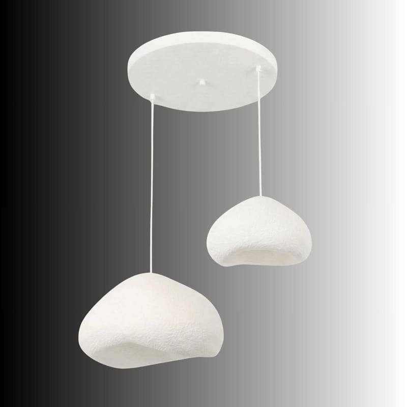 Kaolins Pendellampa - Vit - Belysning - Lampor & belysning inomhus - Taklampa & takbelysning - Kristallkrona & takkrona