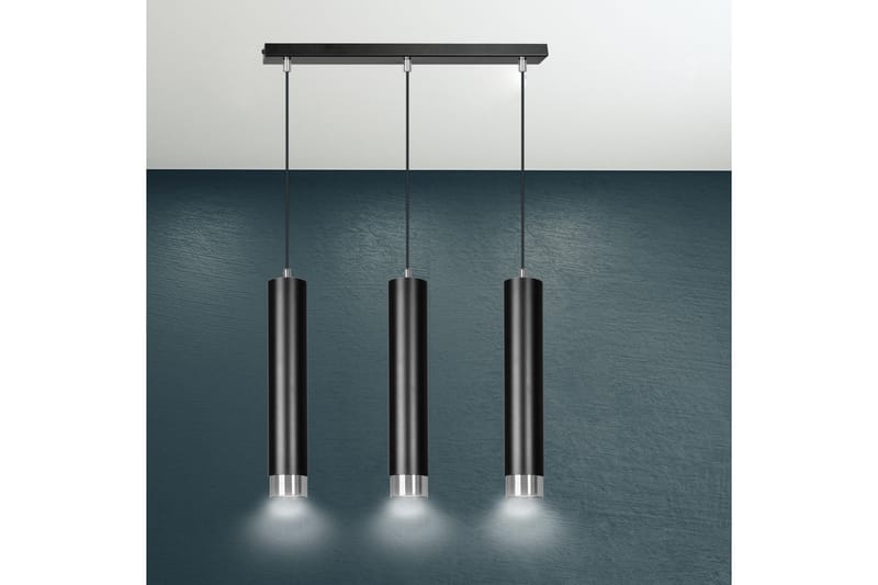 Kibo 3 pendel Svart - Scandinavian Choice - Taklampa sovrum - Kökslampa & taklampa kök - Hall lampa - Fönsterlampa - Pendellampa & hänglampa - Taklampa vardagsrum - Fönsterlampa hängande - Taklampa & takbelysning