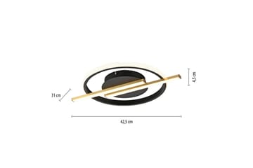 Korsa Just Light Taklampa - Brass - Belysning - Lampor & belysning inomhus - Taklampa & takbelysning - Takplafond