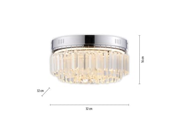 Krista Paul Neuhaus Taklampa - Chrome - Belysning - Lampor & belysning inomhus - Taklampa & takbelysning - Takplafond