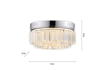 Krista Paul Neuhaus Taklampa - Chrome - Belysning - Lampor & belysning inomhus - Taklampa & takbelysning - Takplafond