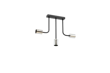Kristallkrona Indigeo 42 cm - Svart - Belysning - Lampor & belysning inomhus - Taklampa & takbelysning - Kristallkrona & takkrona