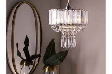 Adorn Ljuskrona 24 cm - Transparent - Belysning - Lampor & belysning inomhus - Taklampa & takbelysning - Kristallkrona & takkrona