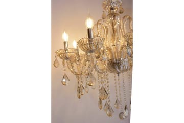 Kristallkrona Comarca - Champagne - Belysning - Lampor & belysning inomhus - Taklampa & takbelysning - Kristallkrona & takkrona