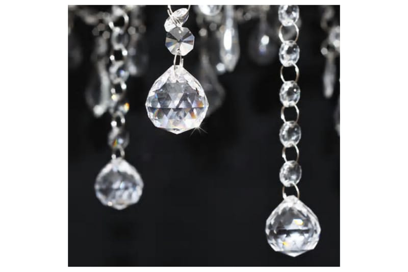 Takkrona med 2300 kristaller vit - Vit - Hall lampa - Kristallkrona & takkrona - Taklampa & takbelysning