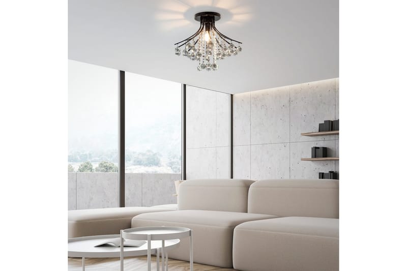 Kulunka Just Light Krona - Black - Belysning - Lampor & belysning inomhus - Taklampa & takbelysning - Kristallkrona & takkrona