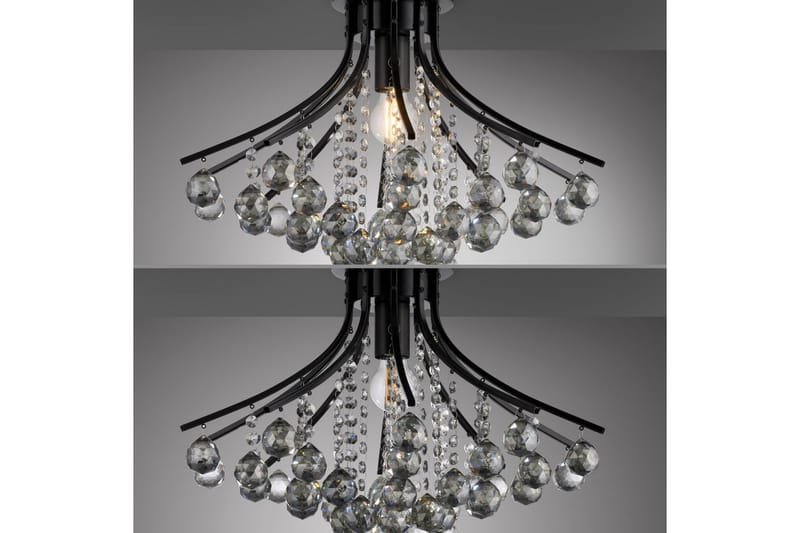 Kulunka Just Light Krona - Black - Belysning - Lampor & belysning inomhus - Taklampa & takbelysning - Kristallkrona & takkrona