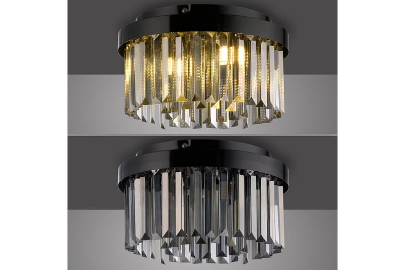 Kulunka Just Light Krona - Black - Belysning - Lampor & belysning inomhus - Taklampa & takbelysning - Kristallkrona & takkrona