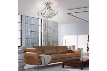 Kulunka Just Light Krona - Chrome - Belysning - Lampor & belysning inomhus - Taklampa & takbelysning - Kristallkrona & takkrona