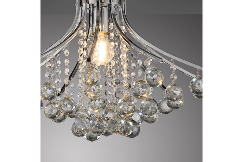 Kulunka Just Light Krona - Chrome - Belysning - Lampor & belysning inomhus - Taklampa & takbelysning - Kristallkrona & takkrona