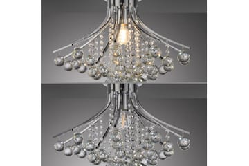 Kulunka Just Light Krona - Chrome - Belysning - Lampor & belysning inomhus - Taklampa & takbelysning - Kristallkrona & takkrona