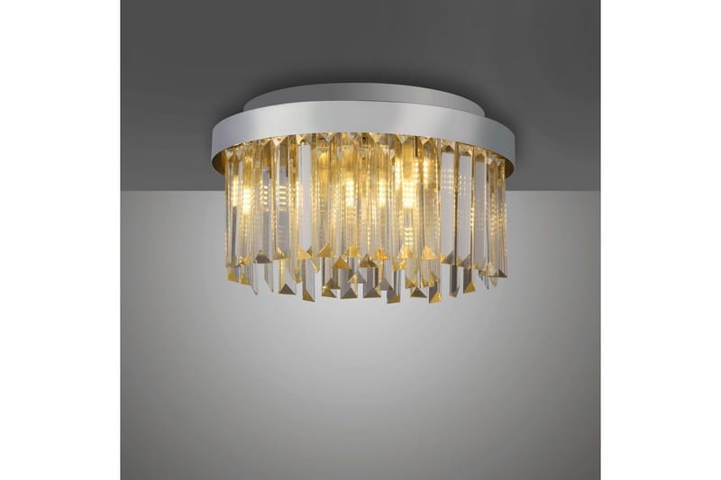 Kulunka Just Light Krona - Chrome - Belysning - Lampor & belysning inomhus - Taklampa & takbelysning - Kristallkrona & takkrona