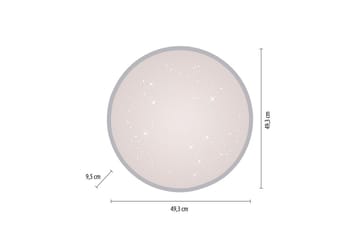 Kyle Just Light Taklampa - Silver - Belysning - Lampor & belysning inomhus - Taklampa & takbelysning - Takplafond