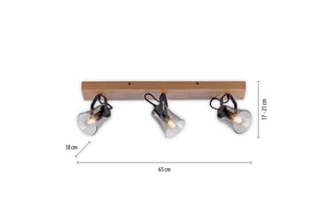 Langström Just Light Taklampa - Wood - Belysning - Lampor & belysning inomhus - Taklampa & takbelysning - Takplafond