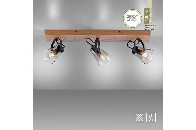 Langström Just Light Taklampa - Wood - Belysning - Lampor & belysning inomhus - Taklampa & takbelysning - Takplafond