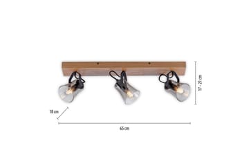 Langström Just Light Taklampa - Wood - Belysning - Lampor & belysning inomhus - Taklampa & takbelysning - Takplafond